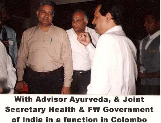 Dr Virender with Advisor Ayurveda